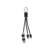 4 in 1 charging cable type C in Black