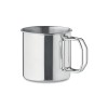 Stainless steel mug 330 ml in Silver