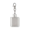 Hipflask key ring in Silver
