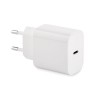 20W 2 port USB charger EU plug in White