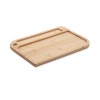 Meal plate in bamboo in Brown