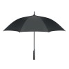 23 inch windproof umbrella in Black