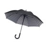 23 inch windproof umbrella in Black