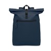 600Dpolyester rolltop backpack in Blue