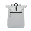 600Dpolyester rolltop backpack in White