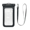 Waterproof smartphone pouch in Black