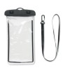 Waterproof smartphone pouch in Black