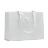 RPET non-woven shopping bag in White