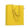 Organic cotton shopping bag in Yellow