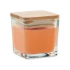 Squared fragranced candle 50gr in Orange
