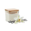 Squared fragranced candle 50gr in White