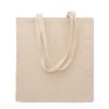 Shopping bag polycotton in Brown