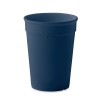 Recycled PP cup capacity 300ml in Blue