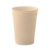 Recycled PP cup capacity 300ml in Brown