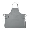 Recycled cotton Kitchen apron in Grey