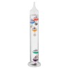 Galileo thermometer glass 28cm in White