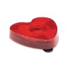 Heart shaped reflector light in Red