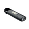 Pocket size COB flash light in Black