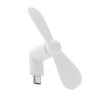 Portable USB-C fan in White