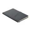 CINCO - A5 notebook PU front pocket in Grey