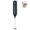 Electric milk frother in Black