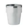 Double wall tumbler 250 ml in White