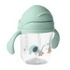 Baby sippy cup in Tritan. in Green