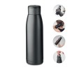 Heat-cool double wall bottle in Black