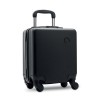 Underseat luggage trolley in Black