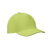 5 panel baseball cap in Green