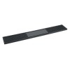 Bar runner mat in PVC in Black