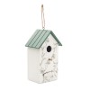 Bird house in plywood in White