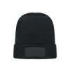 Unisex beanie RPET polyester in Black