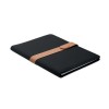 A4 RPET conference folder in Black