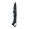 Aluminium foldable knife in Black