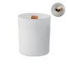 Plant based wax candle 200 gr in White