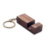 Key ring with phone stand in Brown