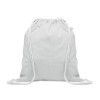 Recycled 140 gr/m² cotton bag in White