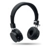 ABS wireless foldable headphone in Black