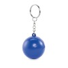 PU ball shape key ring in Blue