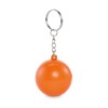 PU ball shape key ring in Orange