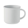 Matt ceramic mug 300 ml in White