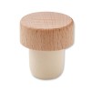 Beech wood bottle stopper in Brown