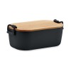 PP lunch box 700 ml in Black