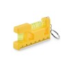 Magnetic level ABS key ring in Yellow