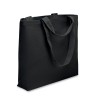 MALDI BEACH - Beach bag canvas 320 gr/m² in Black