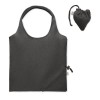 Foldable shopping bag 140 gr/m² in Black