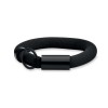 Floating wristband key ring in Black