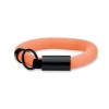 Floating wristband key ring in Orange