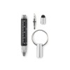 TWEN - Key ring with twist action pen in Black